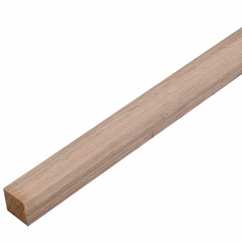 Quadrado de Madeira Eucalipto Aparelhado Natural 2x2x100cm Massol