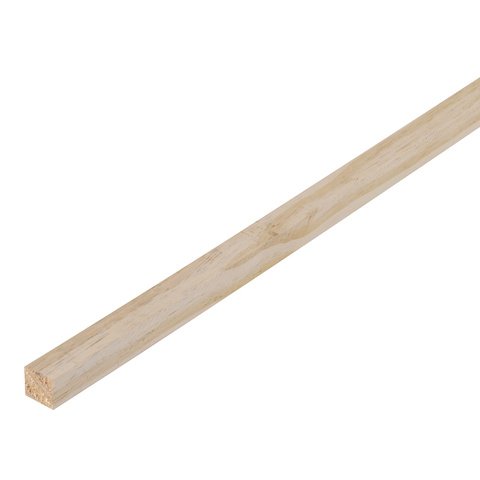 Quadrado de Madeira Pinus Aplainada Natural 2x2x120cm Schneider