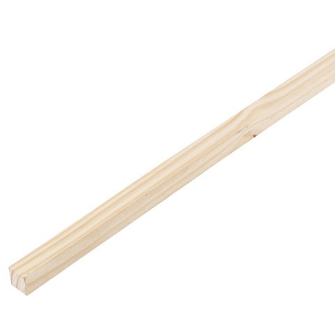 Quadrado de Madeira Pinus Natural 2x2x220cm Massol