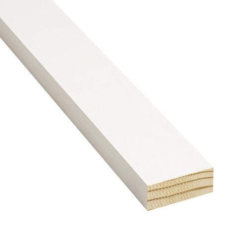 Ripa de Madeira Pinus Branco 2x1x100cm Santa Luzia