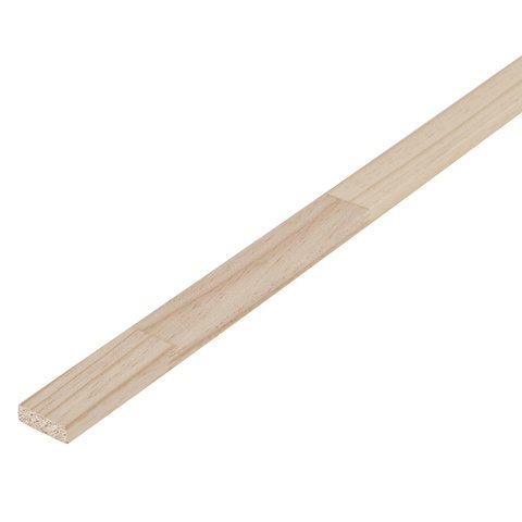 Ripa de Madeira Pinus Natural 3x1x100cm Santa Luzia
