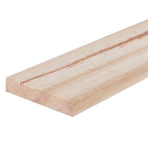 Ripa de Madeira Pinus Aplainada Natural 5x1x100cm Massol