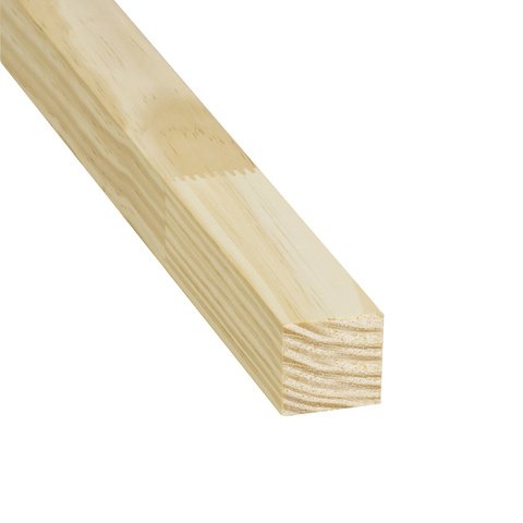 Sarrafo de Madeira Pinus Branco 5x2x100cm Santa Luzia