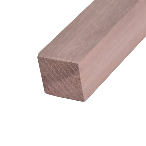 Quadrado de Madeira Eucalipto Saligna Aparelhado Natural 1x1x100cm Madvei