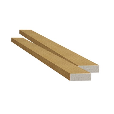 Ripa de Poliestireno Curupixá com 2 peças 3x1,6x280cm Santa Luzia