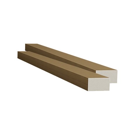 Ripa de Poliestireno Ouro com 2 peças 3x1,6x280cm Santa Luzia