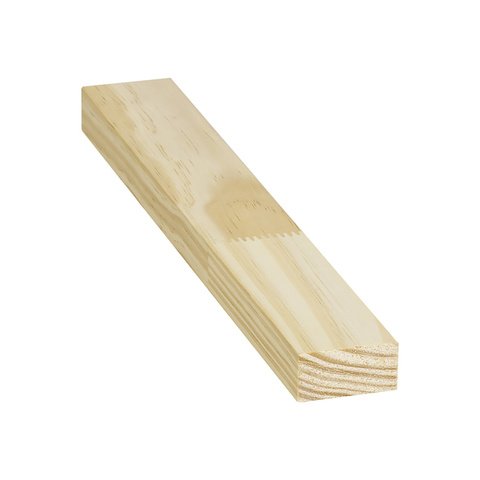 Sarrafo de Madeira Pinus Natural 4x2x100cm Santa Luzia