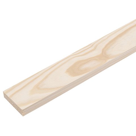 Sarrafo de Madeira Pinus Aplainada Natural 10x2x250cm Schneider