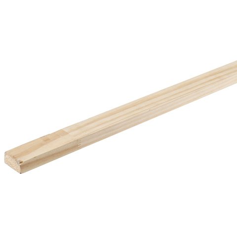 Sarrafo de Madeira Pinus Natural 4x2x250cm Santa Luzia