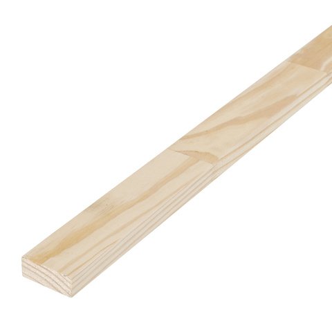 Sarrafo de Madeira Pinus Natural 5x2x100cm Santa Luzia