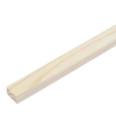 Sarrafo de Madeira Pinus Natural 5x3x220cm Massol