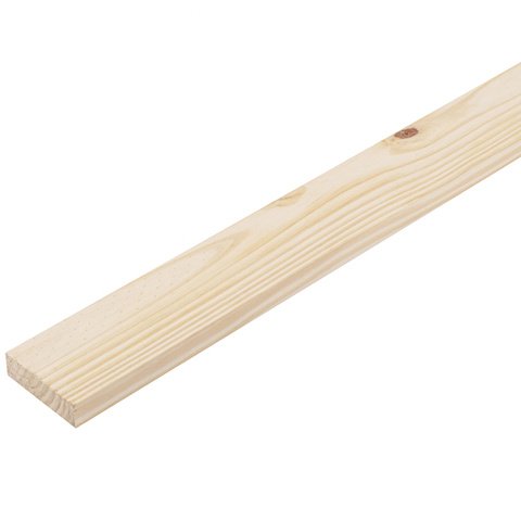 Sarrafo de Madeira Pinus Natural 7x2x220cm Massol